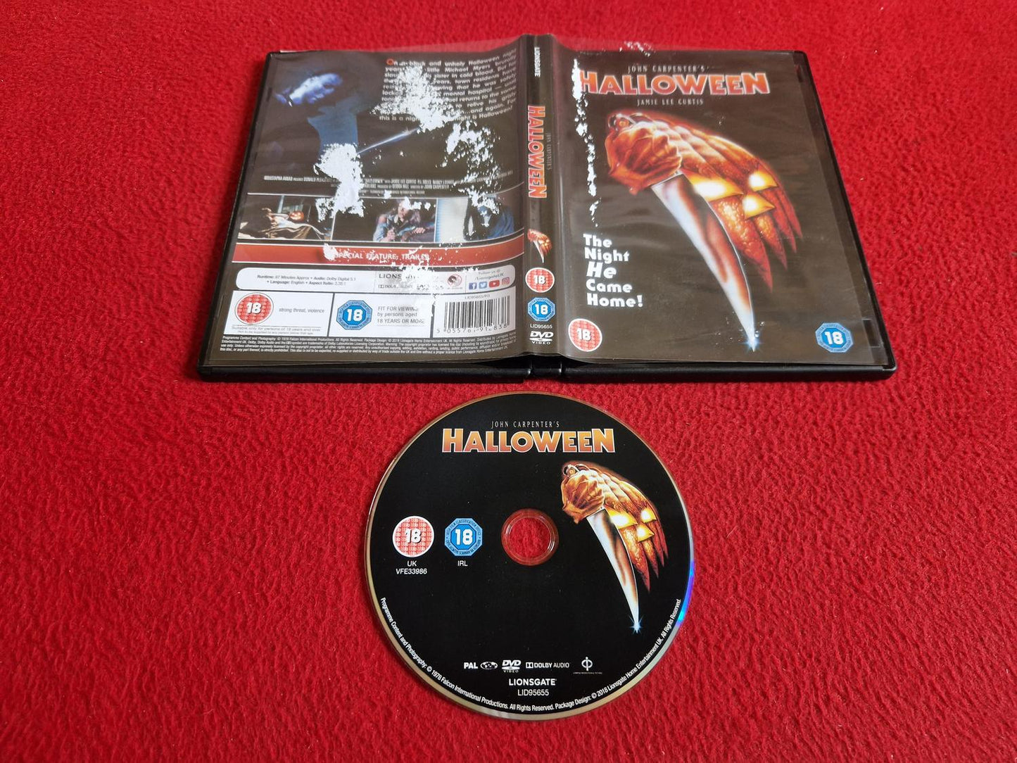 HALLOWEEN DVD