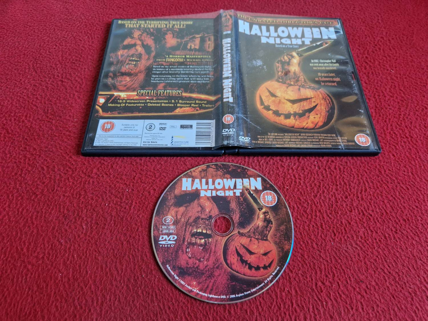 HALLOWEEN NIGHT DVD