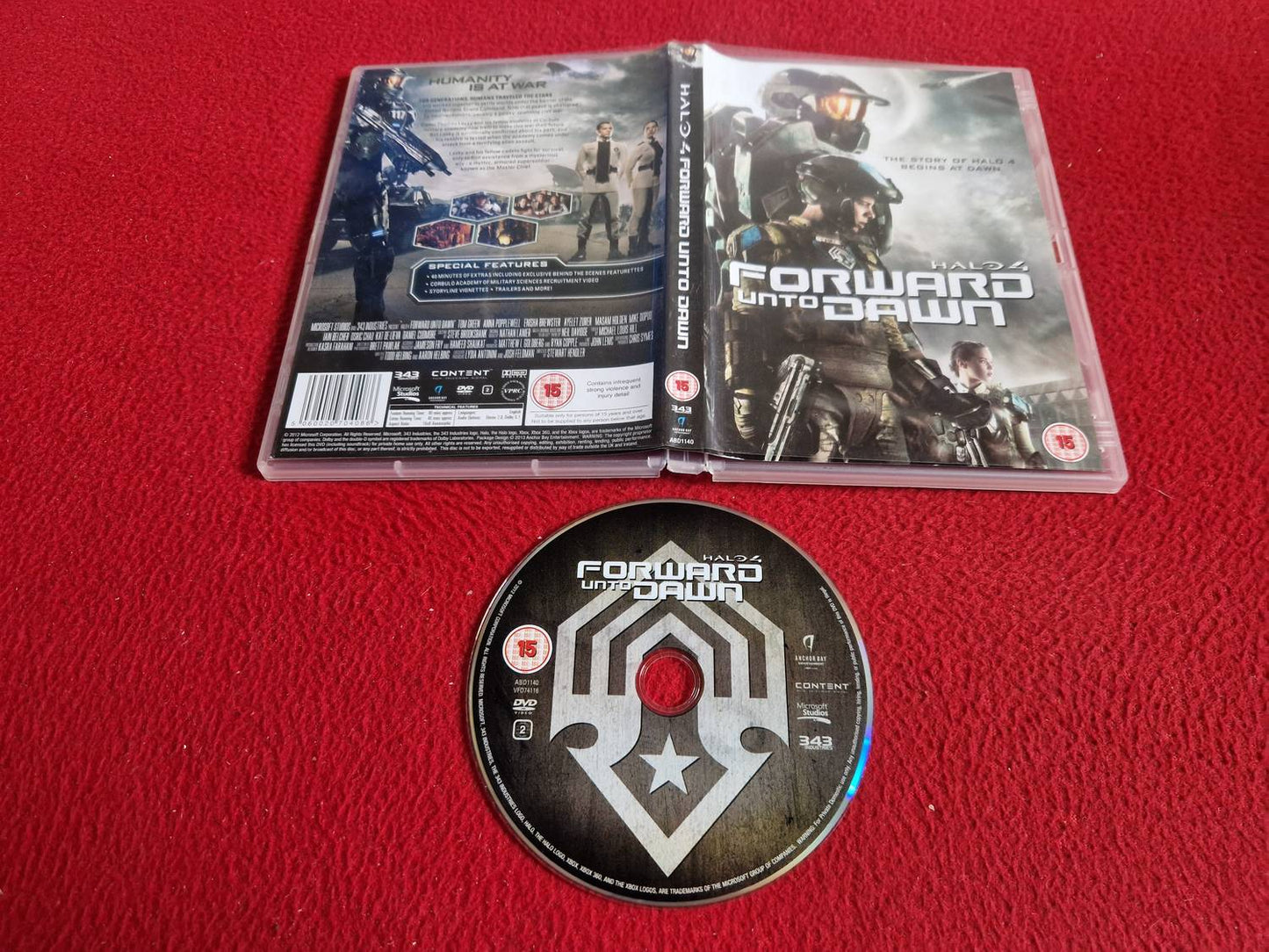 HALO 4 FORWARD UNTO DAWN DVD