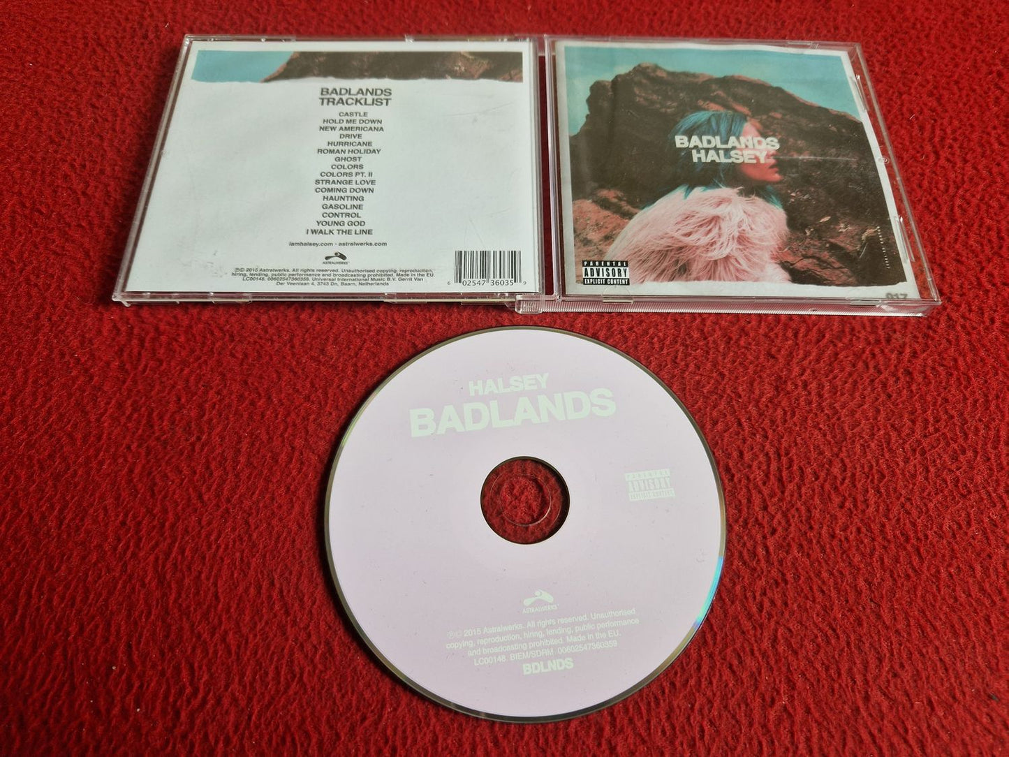 HALSEY BADLANDS CD