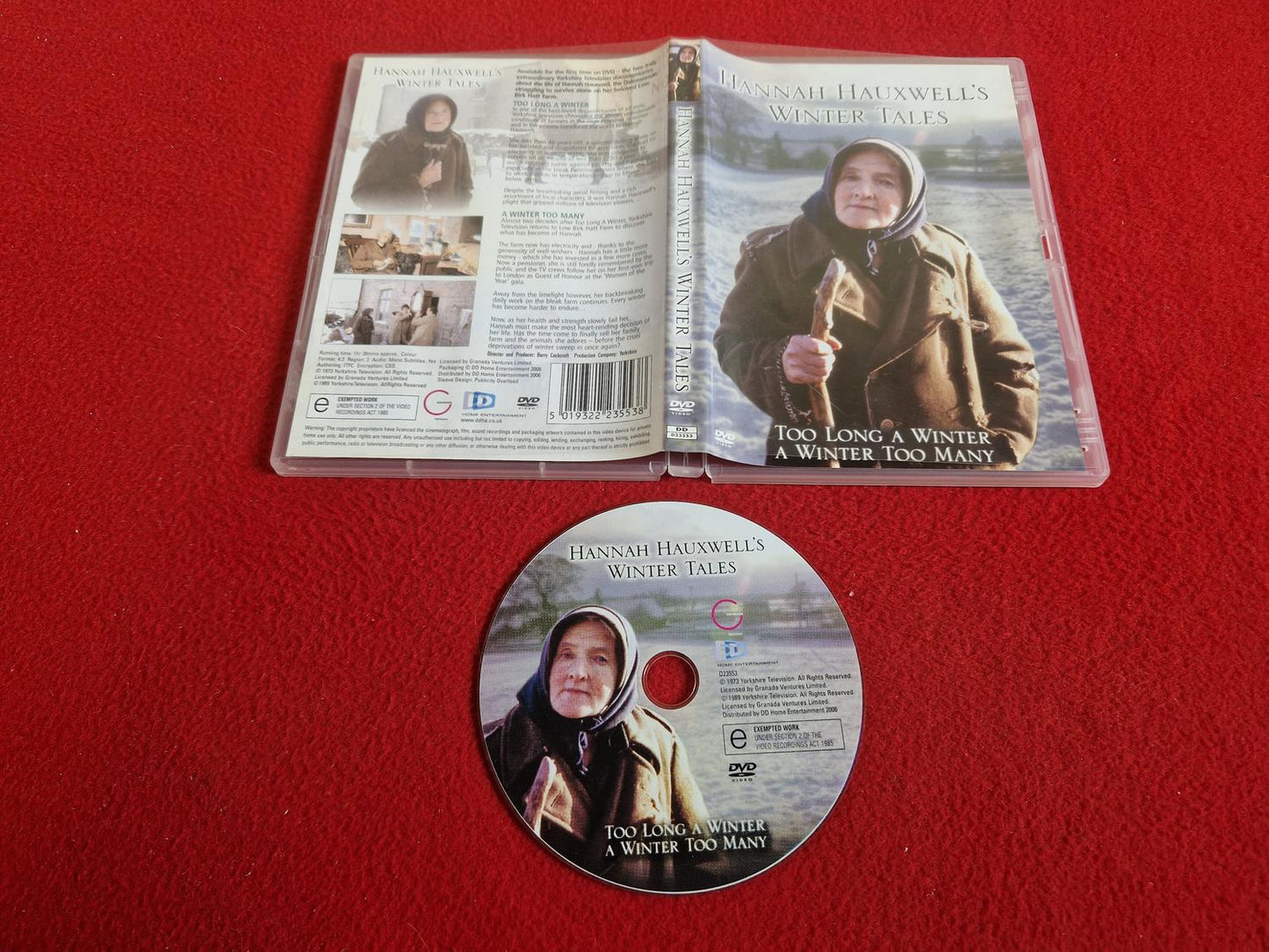 HANNAH HAUXWELL'S WINTER TALES till DVD