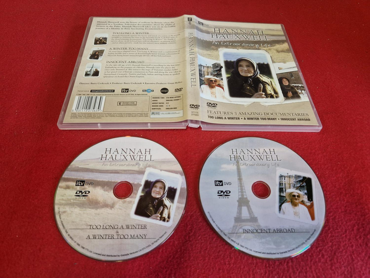 HANNAH HAUXWELL till DVD