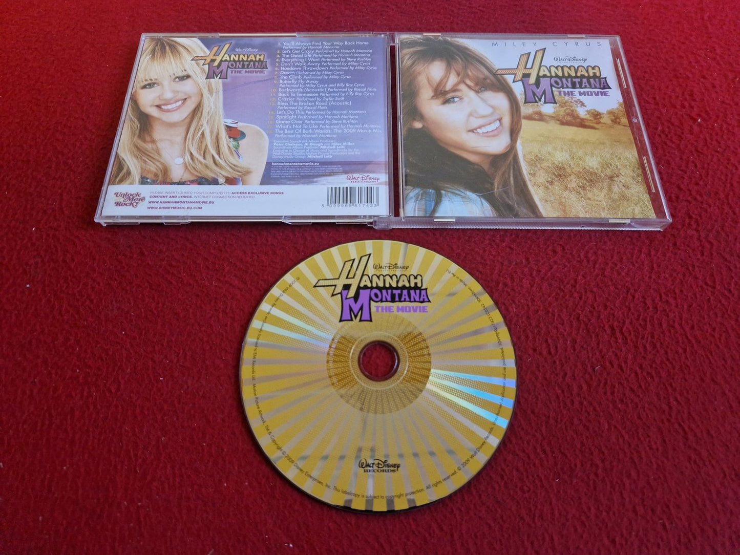 HANNAH MONTANA THE MOVIE CD