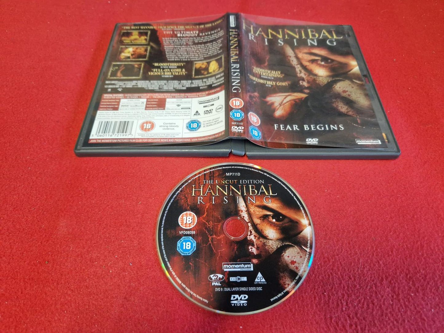 HANNIBAL RISING till DVD