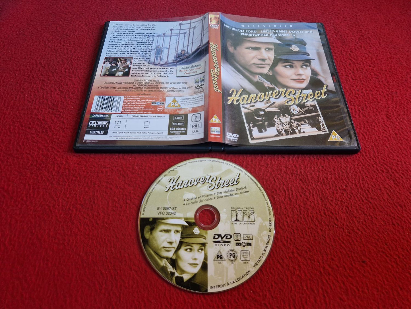 HANOVER STREET DVD
