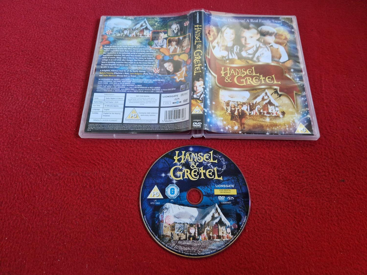 HANSEL & GRETEL DVD