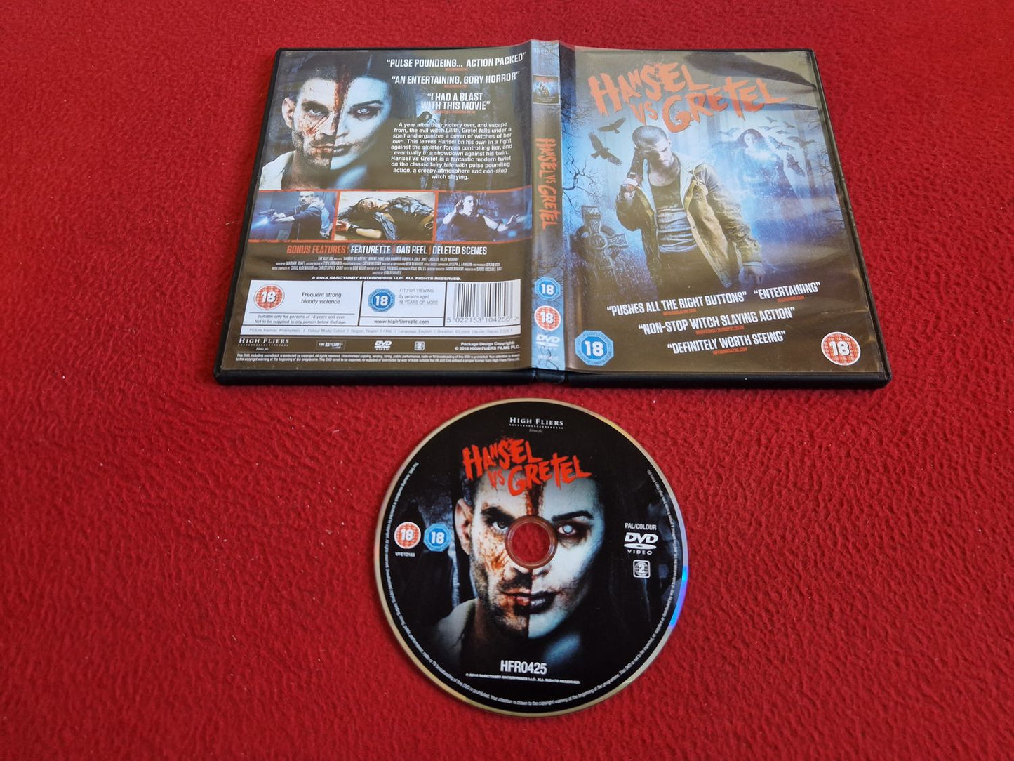 HANSEL VS GRETEL DVD