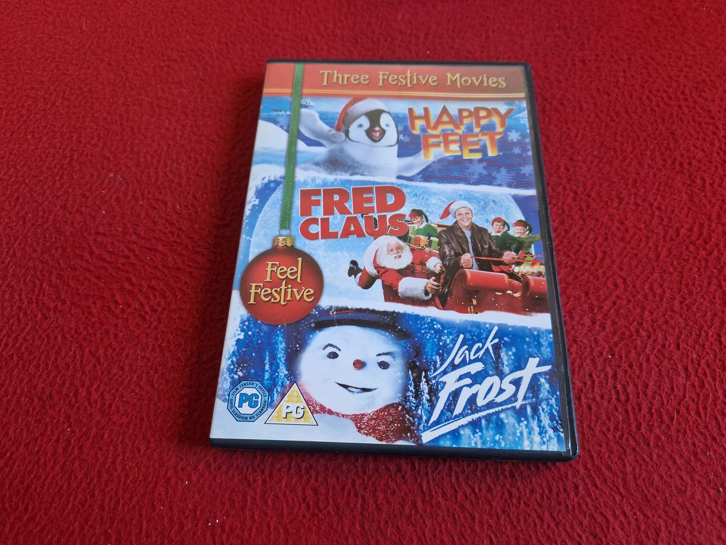 HAPPY FEET / FRED CLAUS / JACK FROST BOX DVD