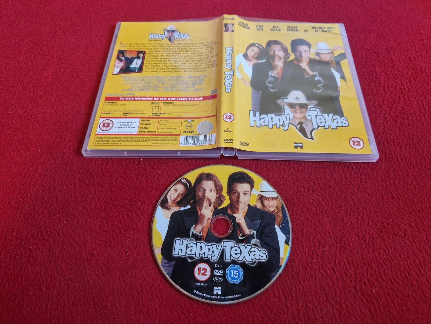 HAPPY TEXAS DVD