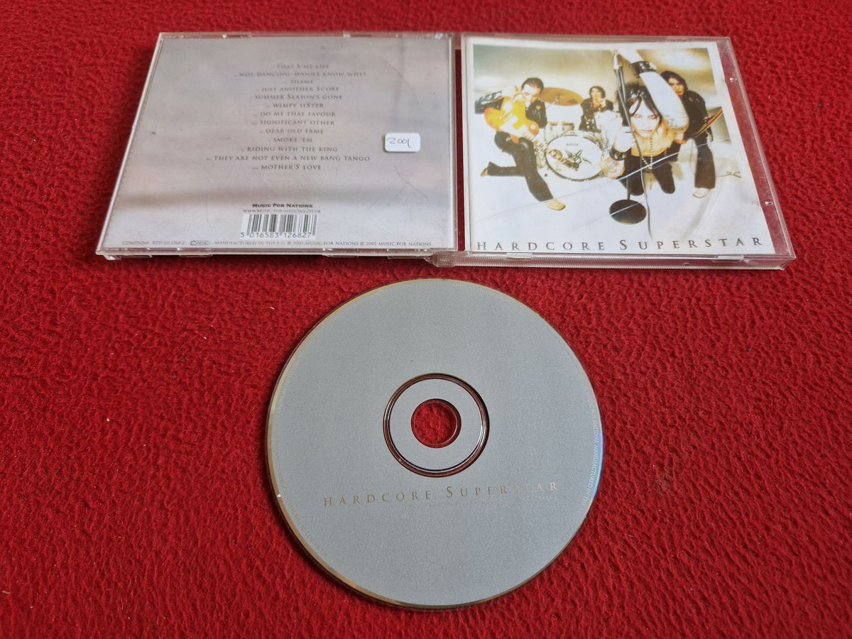 HARDCORE SUPERSTAR THANK YOU (FOR LETTING US BE OURSELVES) CD
