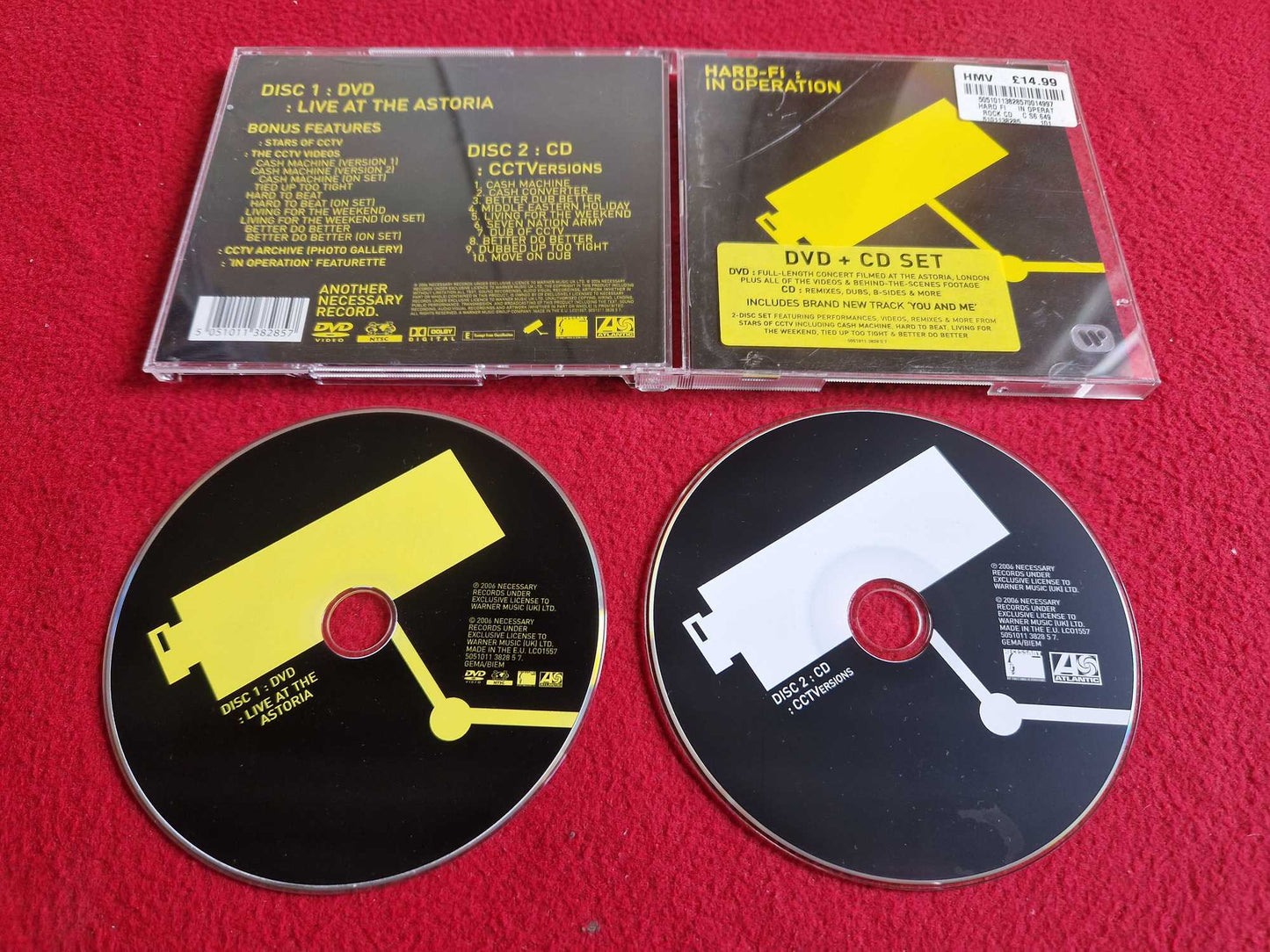 HARD-FI IN OPERATION CD / DVD