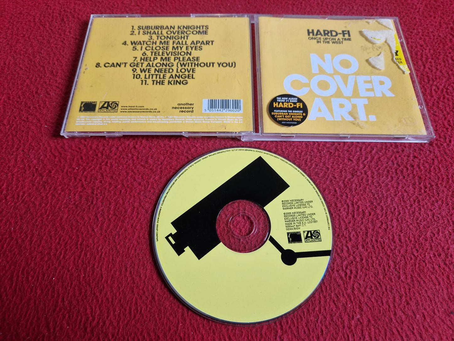 HARD-FI ONCE UPON A TIME IN THE WEST CD