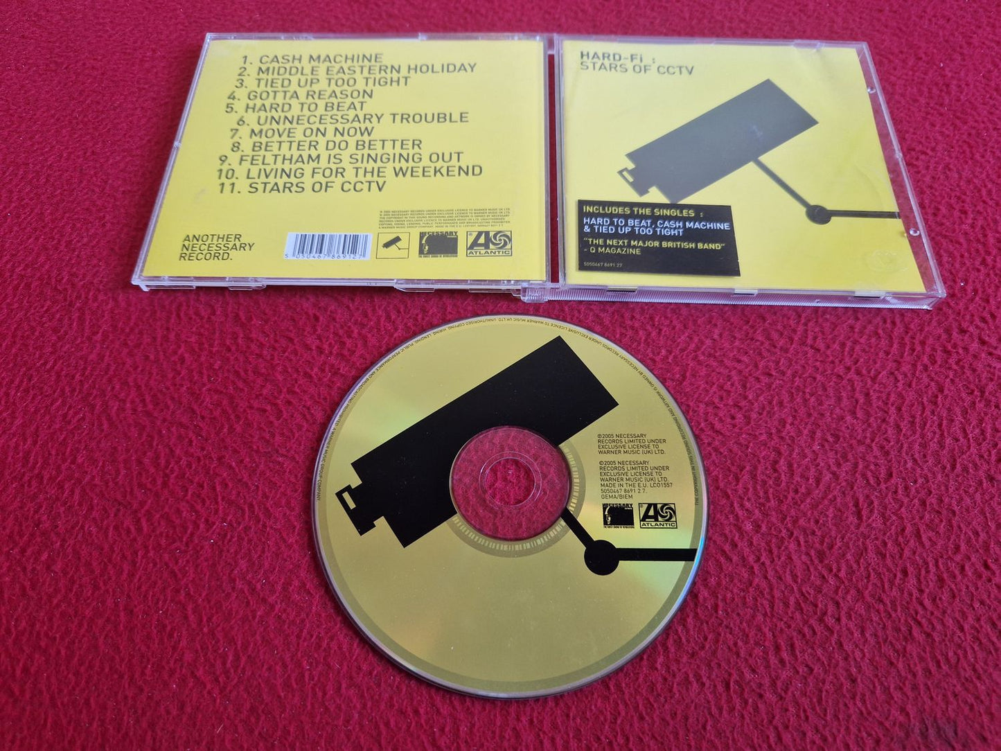 HARD-FI STARS CCTV CD