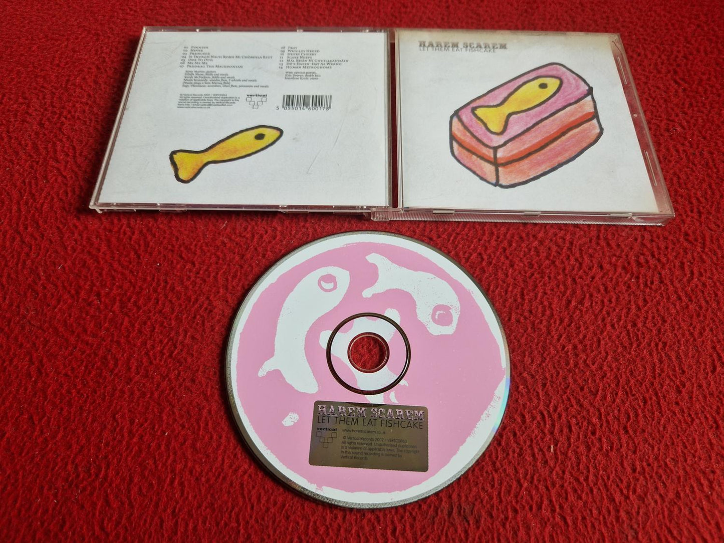 HAREM SCAREM LET THEM EAT FISHCAKE CD