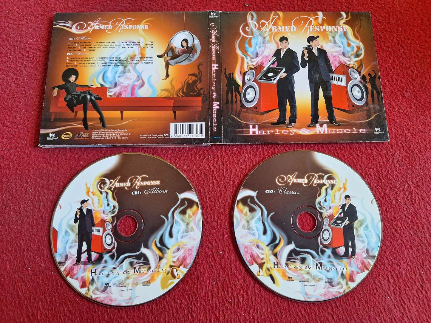 HARLEY & MUSCLE ARMED RESPONSE CD