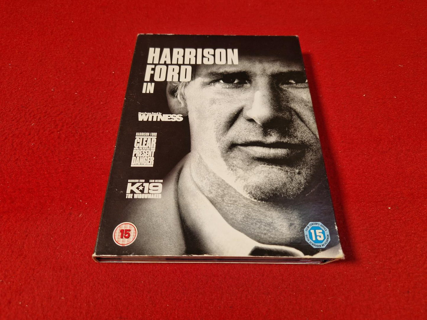 HARRISON FORD WITNESS / CLEAR AND PRESENT DANGER / K19 THE WIDOWMAKER BOX DVD