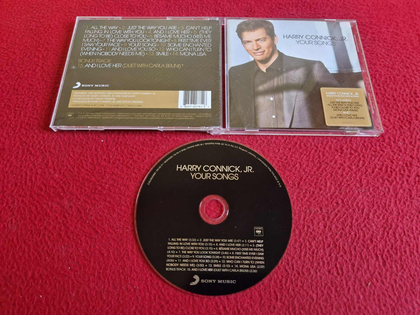HARRY CONNICK JR YOUR SONGS CD