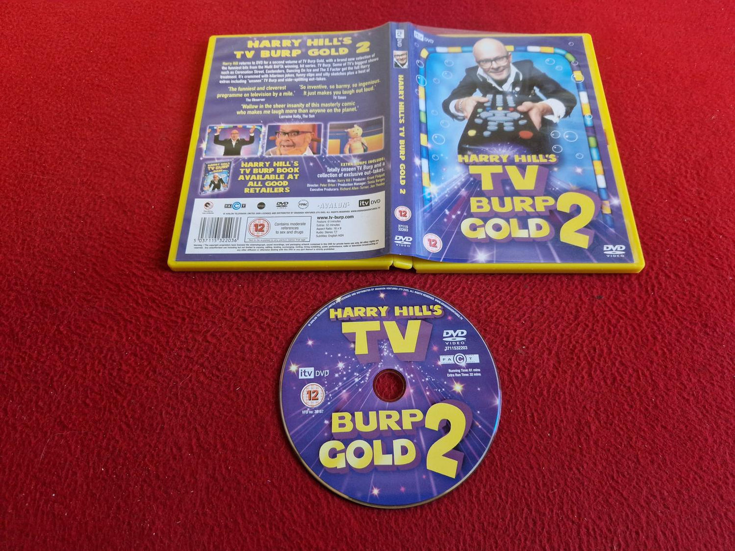 HARRY HILL'S TV BURP GOLD 2 DVD