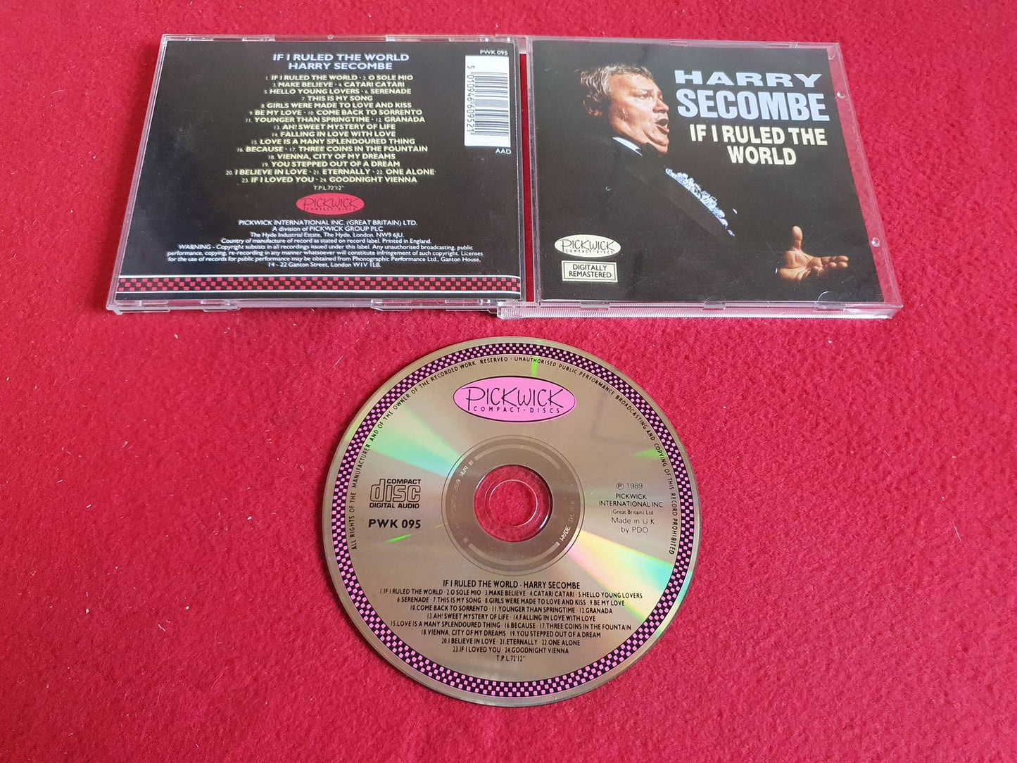 HARRY SECOMBE IF I RULED THE WORLD till CD