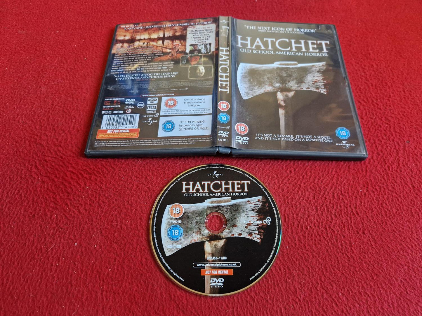HATCHET DVD