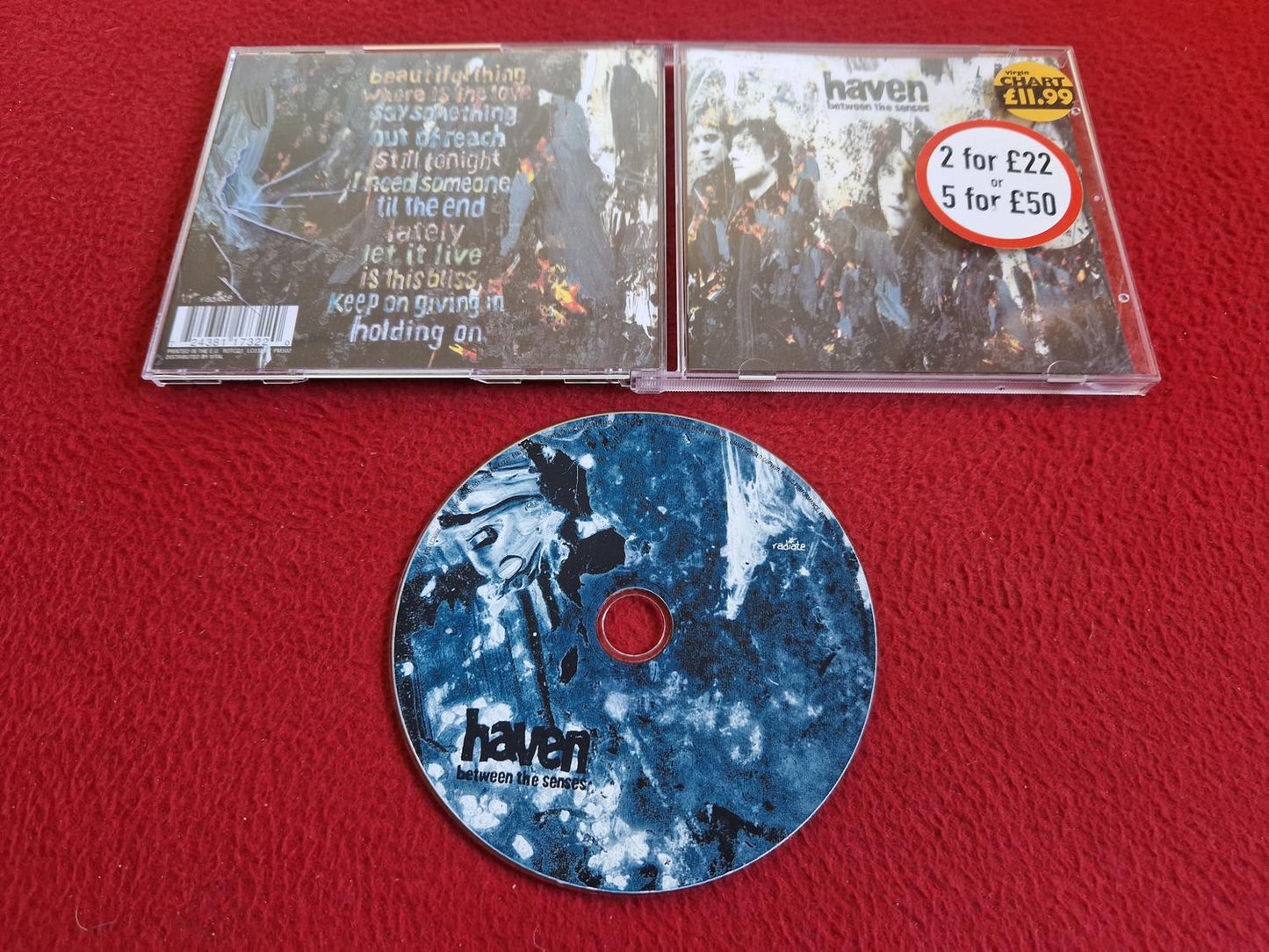 HAVEN BETWEEN THE SENSES CD