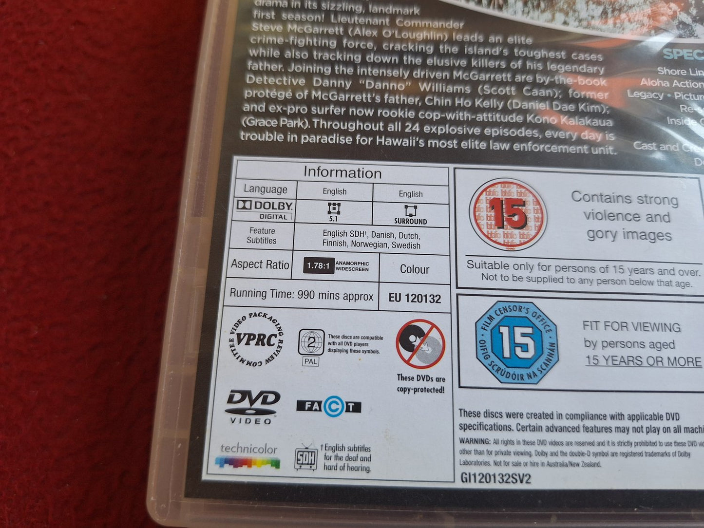 HAWAII FIVE-O SEASON 1 BOX DVD