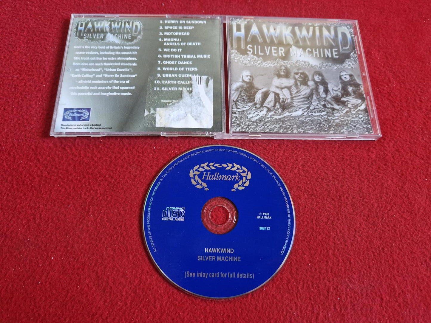 HAWKWIND SILVER MACHINE till CD