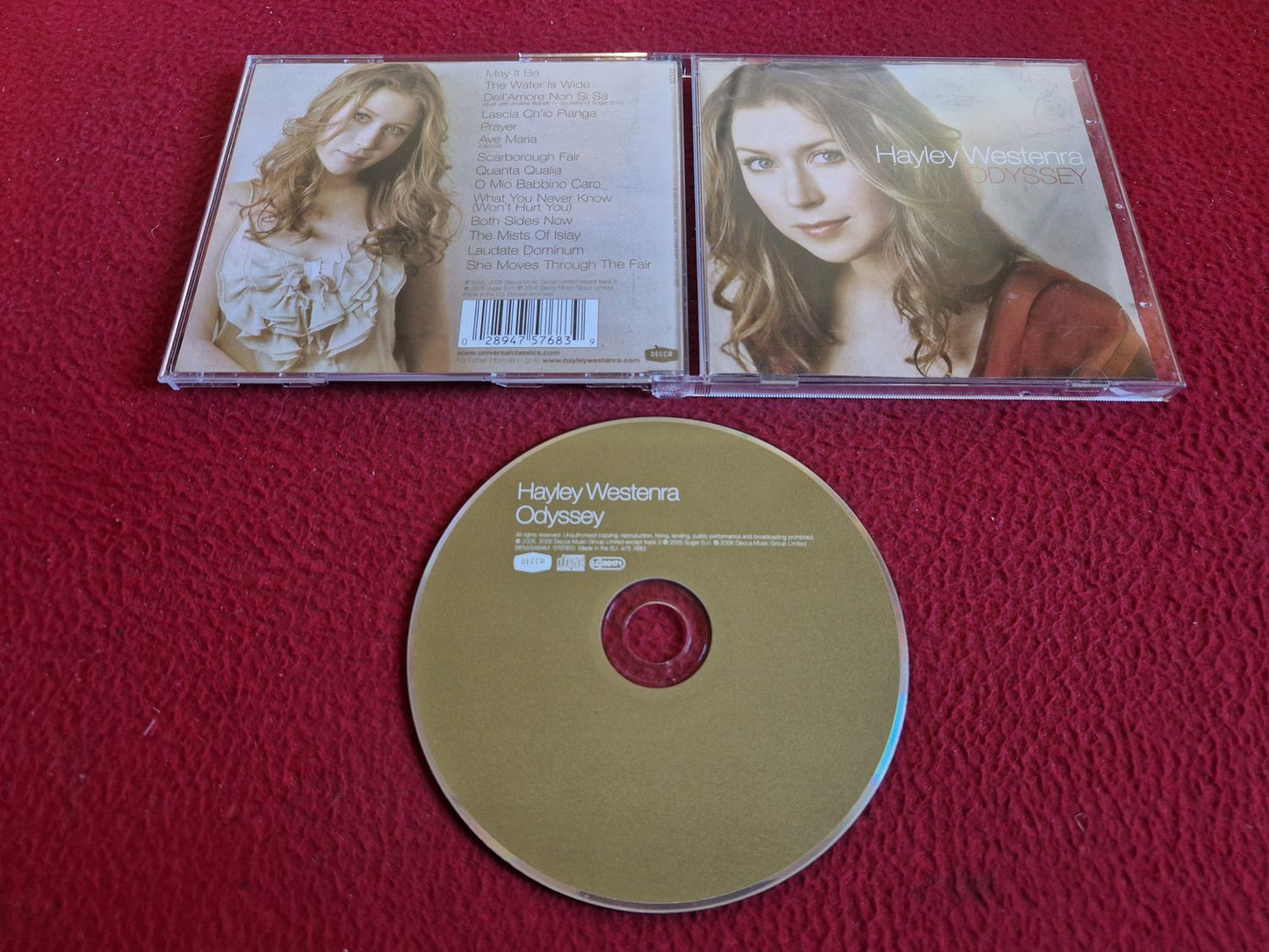HAYLEY WESTENRA ODYSSEY CD