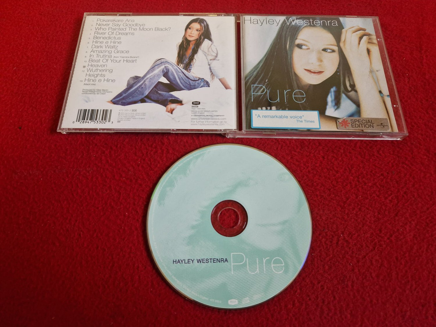 HAYLEY WESTENRA PURE CD