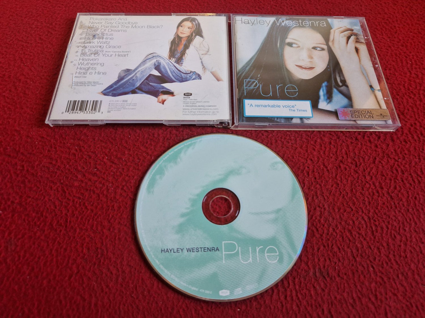 HAYLEY WESTENRA PURE CD