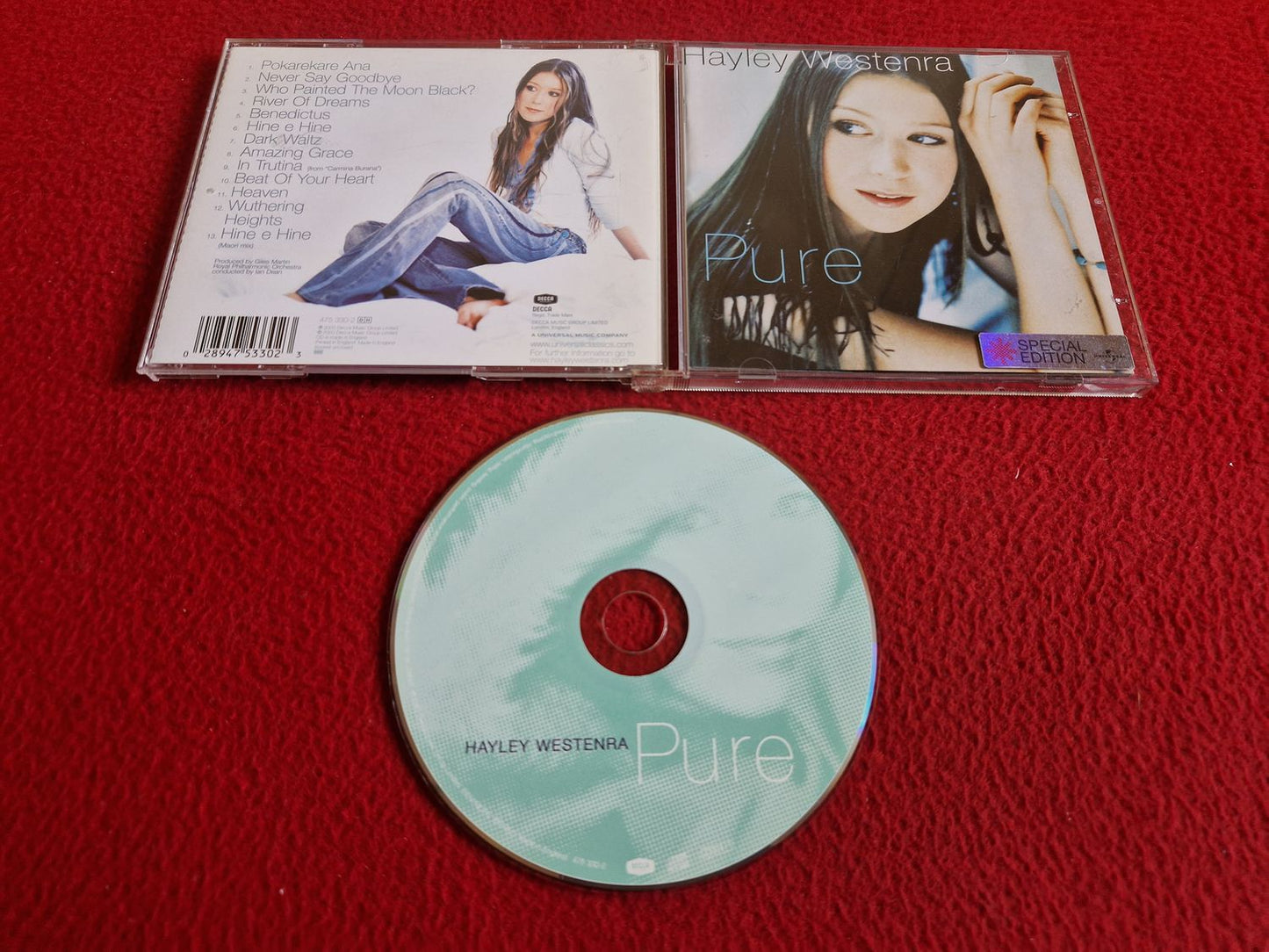 HAYLEY WESTENRA PURE SPECIAL EDITION CD