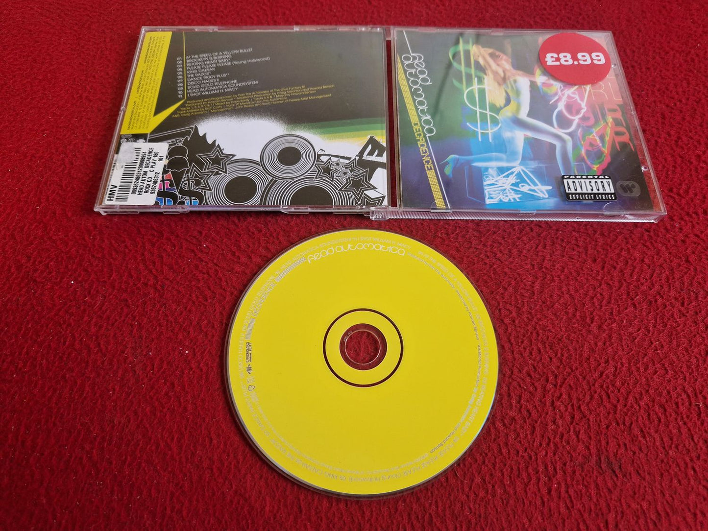 HEAD AUTOMATICA DECADENCE CD