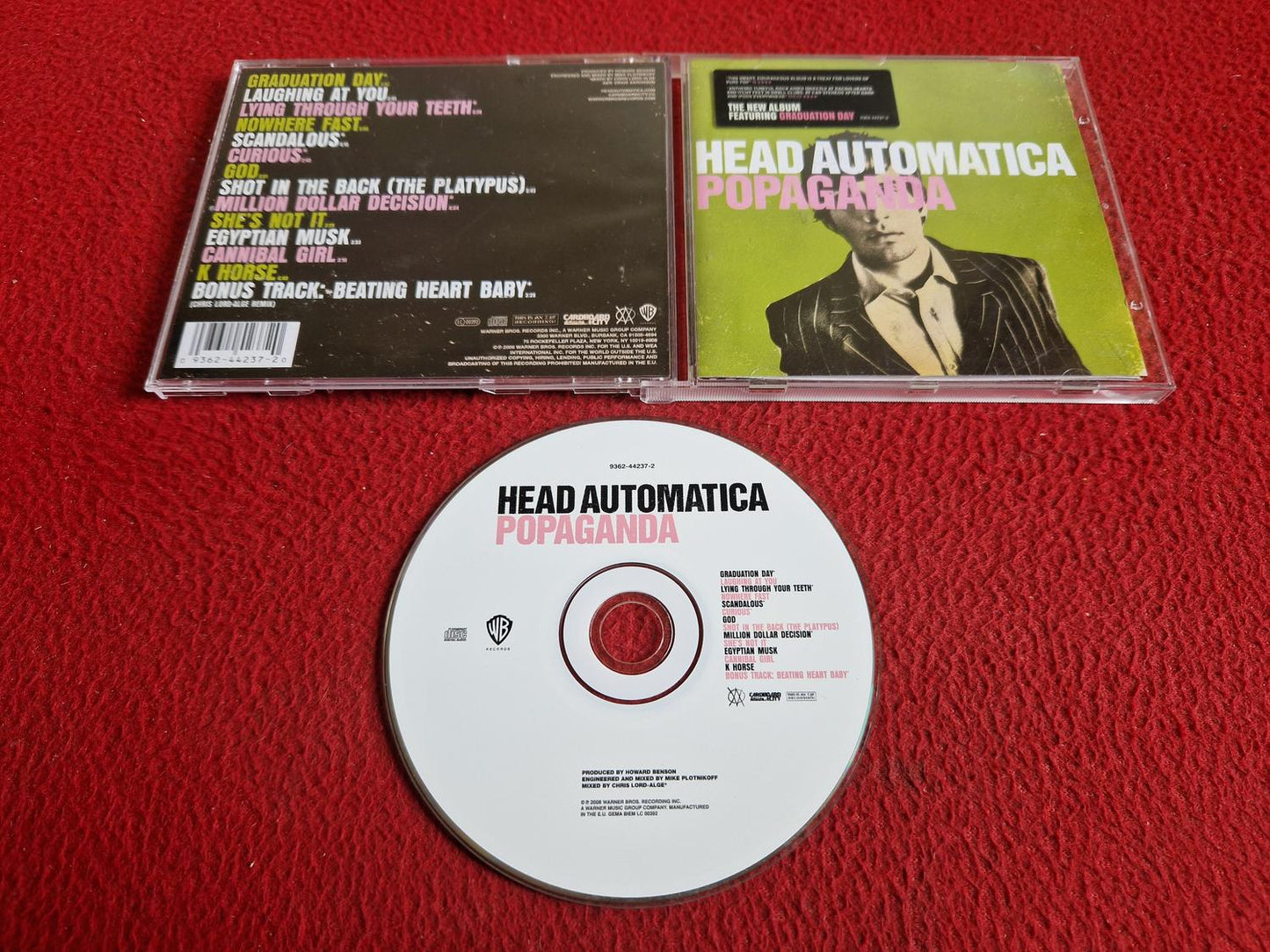 HEAD AUTOMATICA POPAGANDA CD