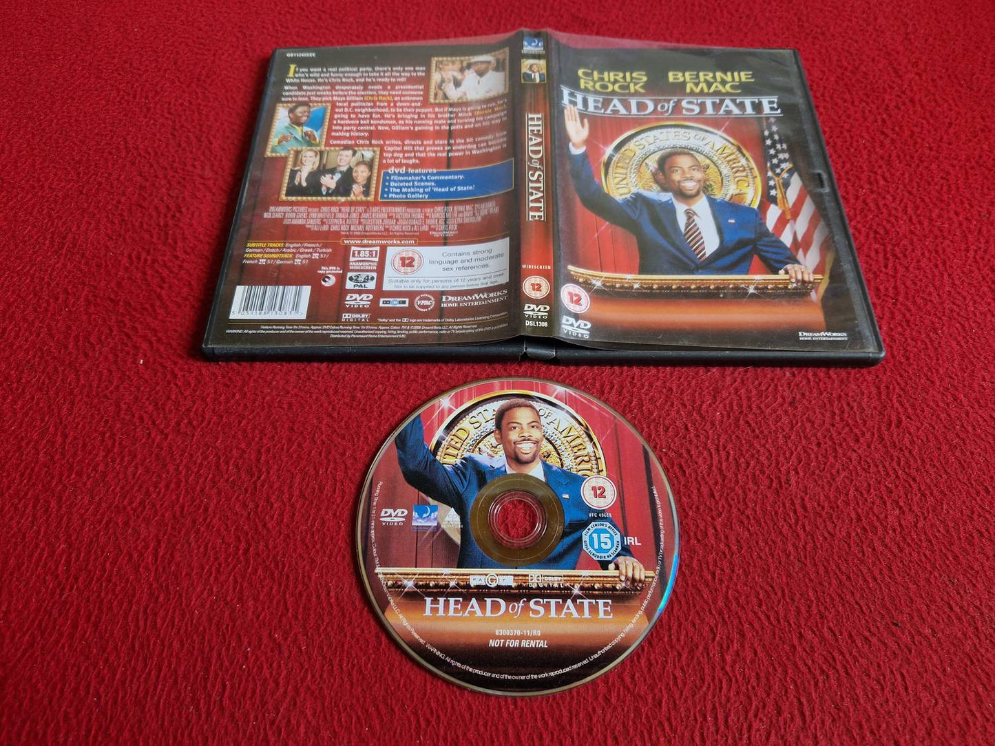 HEAD OF STATE DVD