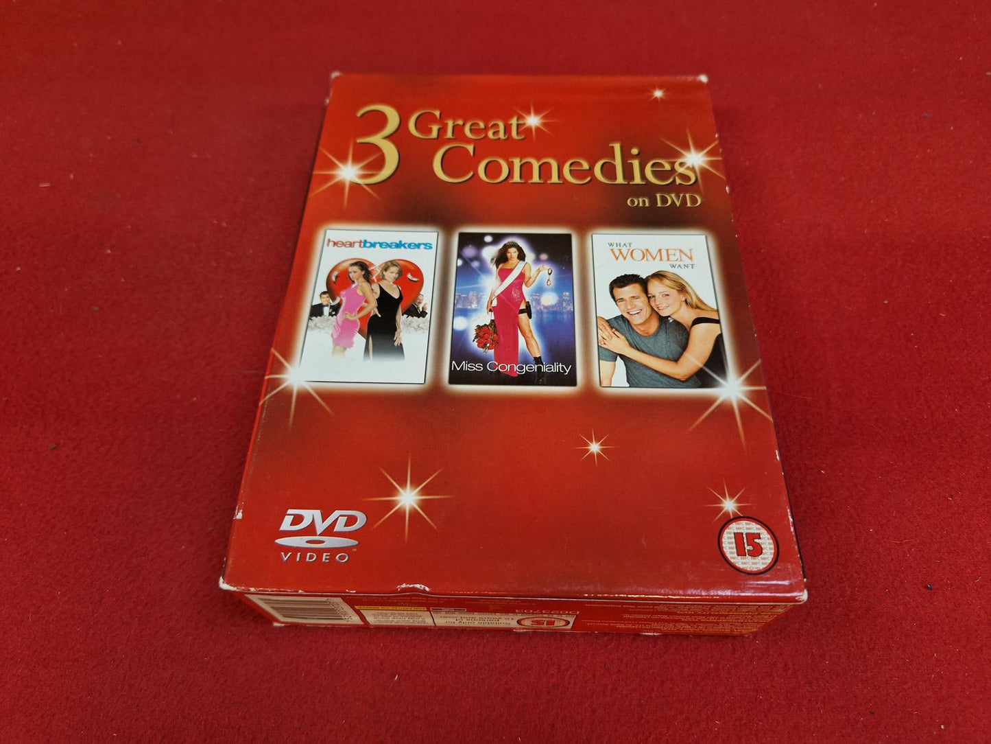 HEARTBREAKERS / MISS CONGENIALITY / WHAT WOMEN WANT BOX till DVD