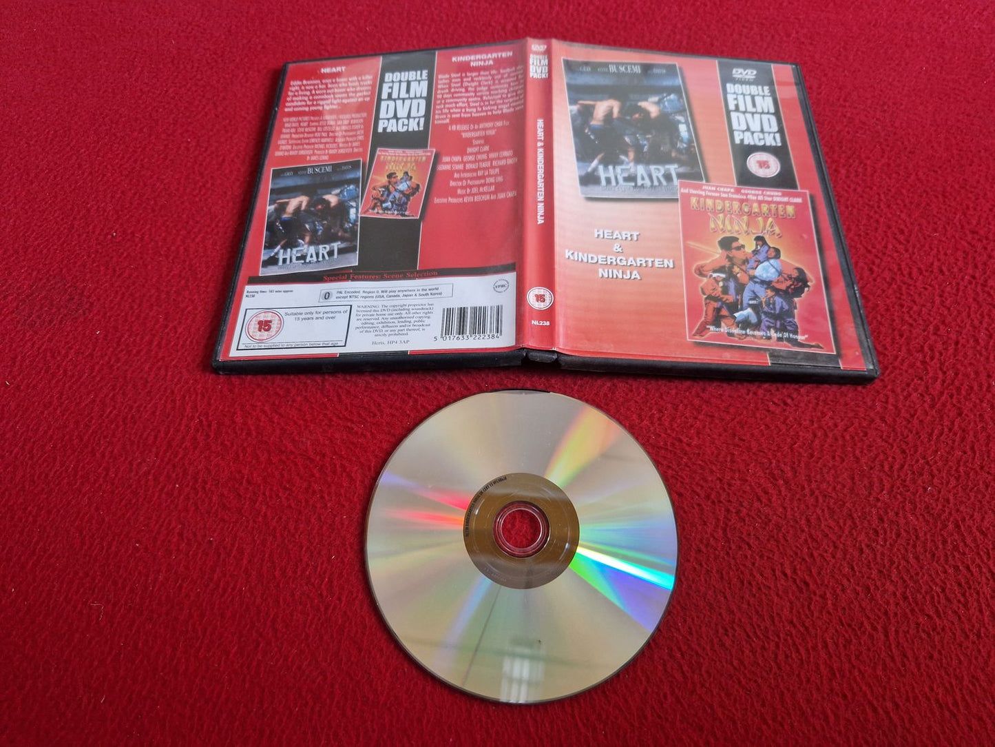 HEART / KINDERGARTEN NINJA DVD
