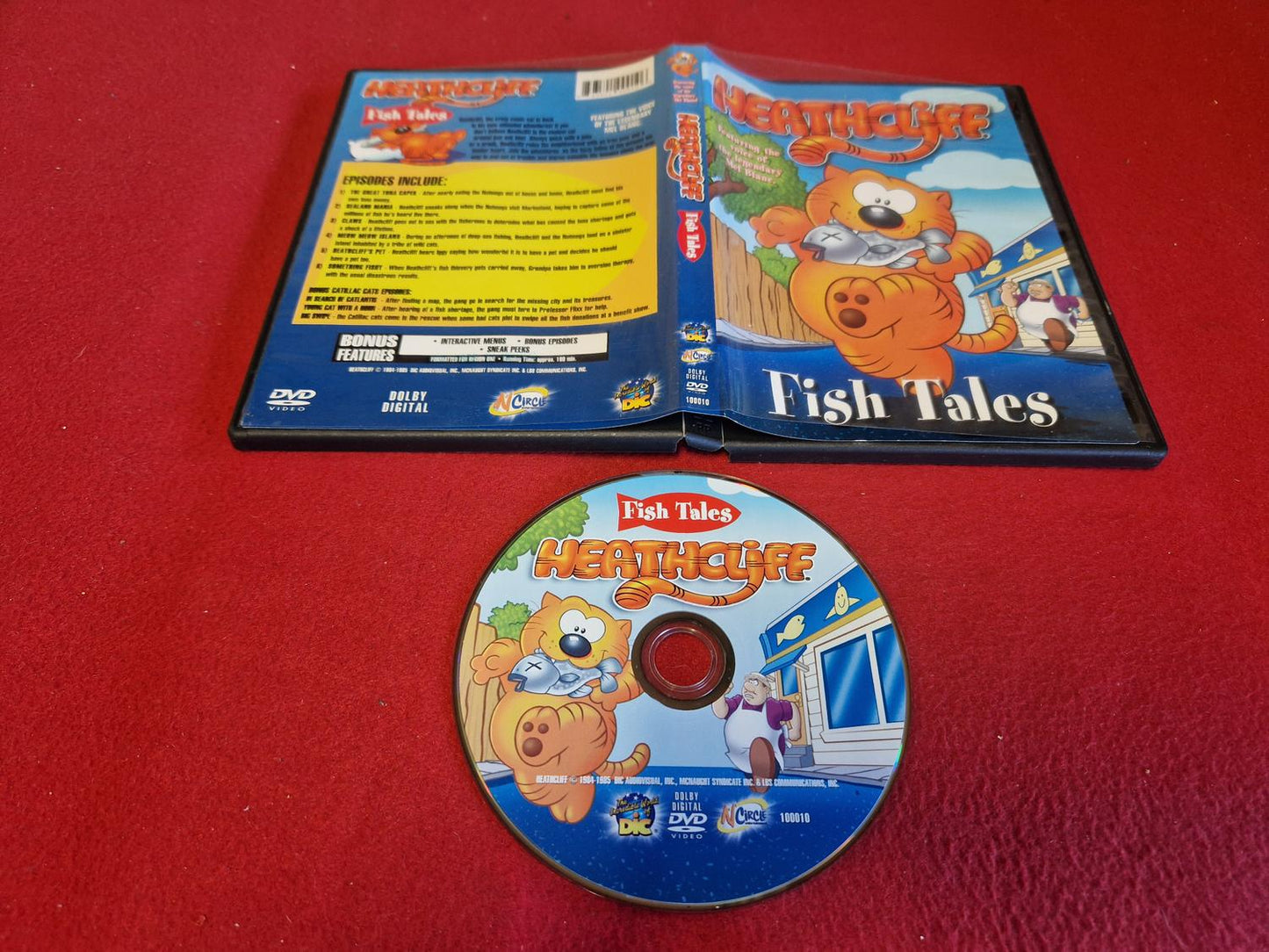 HEATHCLIFF FISH TALES till DVD