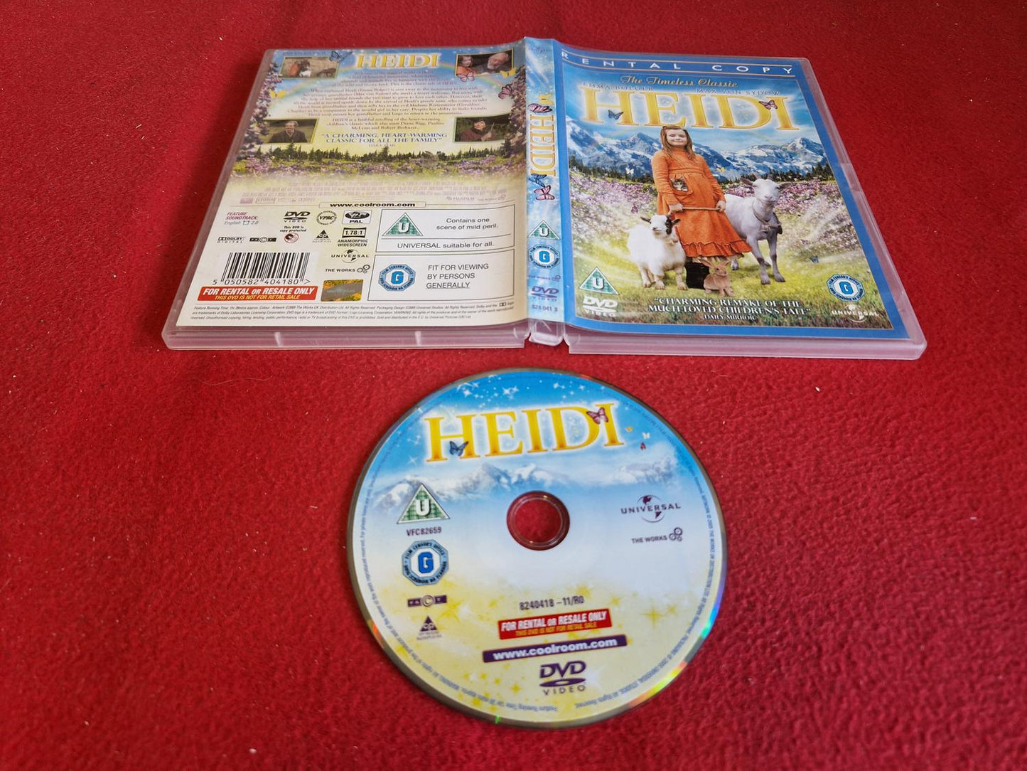 HEIDI till DVD