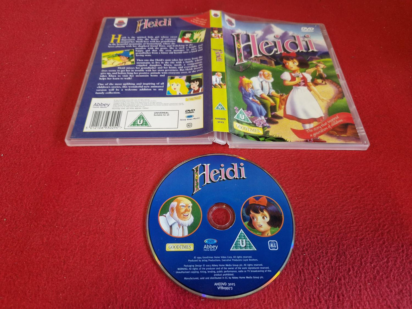 HEIDI till DVD