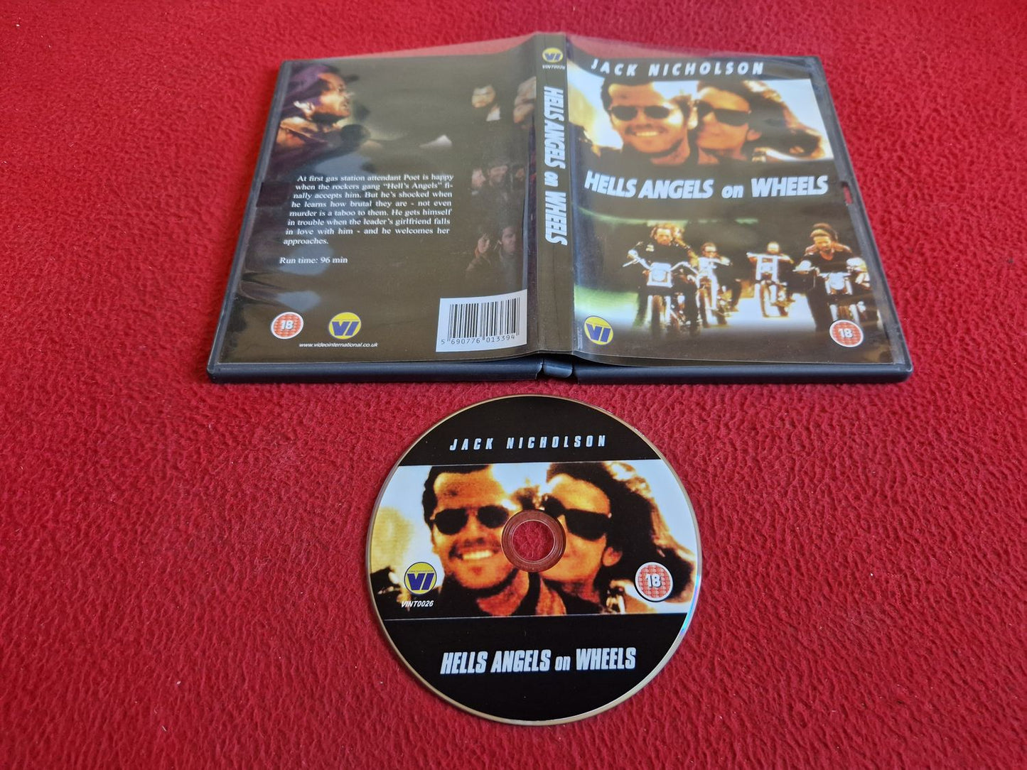 HELLS ANGELS ON WHEELS DVD