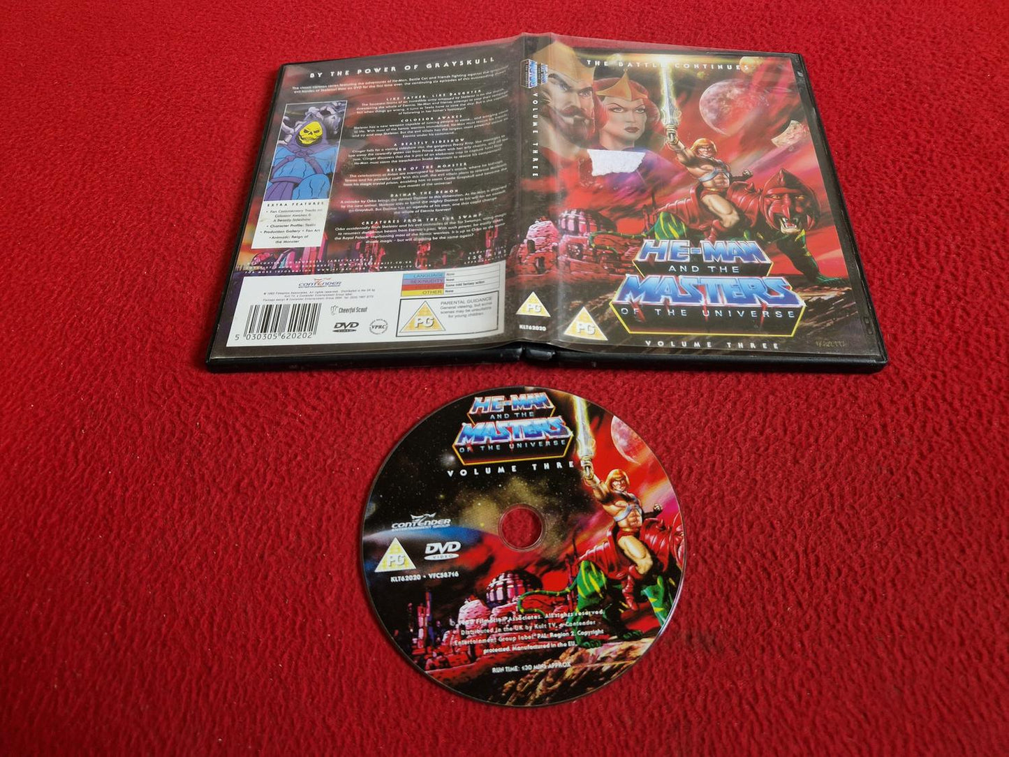 HE-MAN AND THE MASTERS OF THE UNIVERSE VOLUME 3 DVD