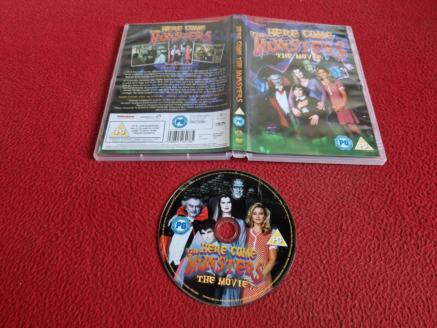 HERE COME THE MONSTERS DVD