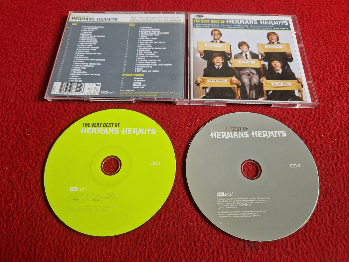 HERMANS HERMITS THE BEST OF CD
