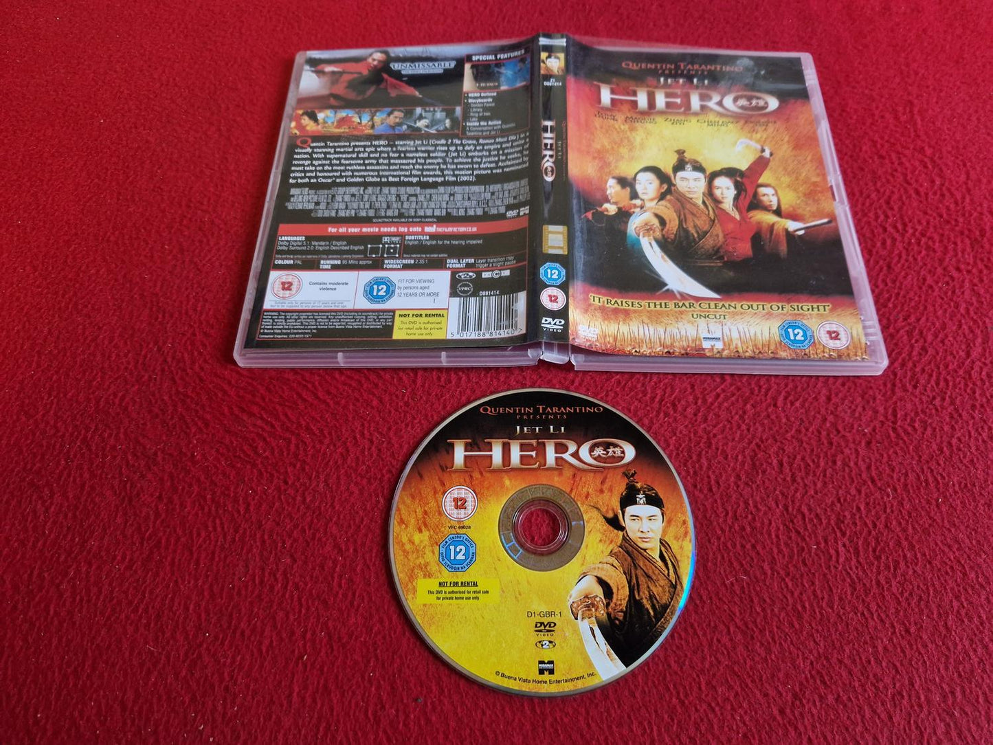 HERO DVD