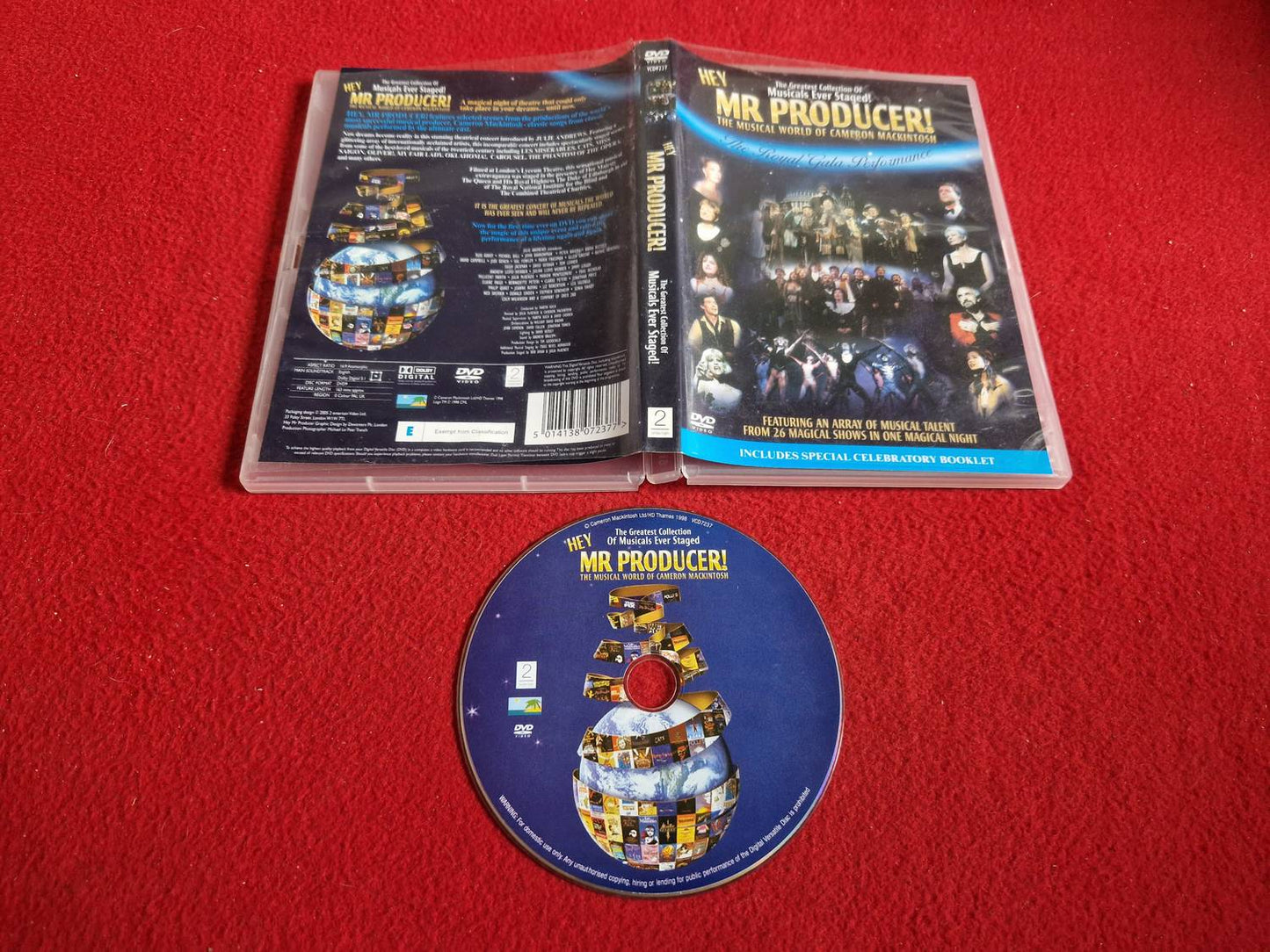 HEY MR PRODUCER! GREATEST COLLECTIONS OF MUSICALS EVER STAGED! DVD