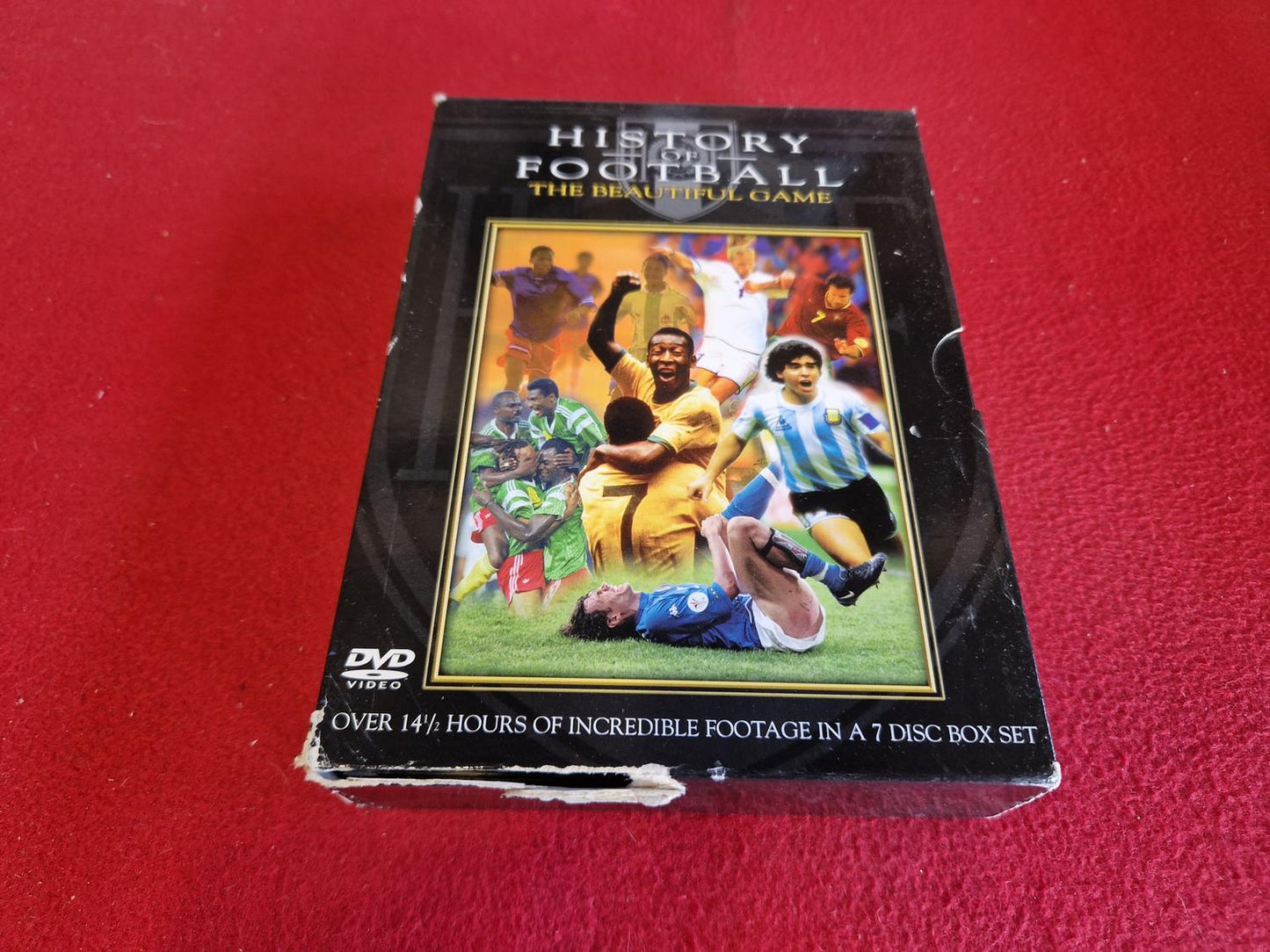 HISTORY OF FOOTBALL THE BEAUTIFUL GAME BOX till DVD