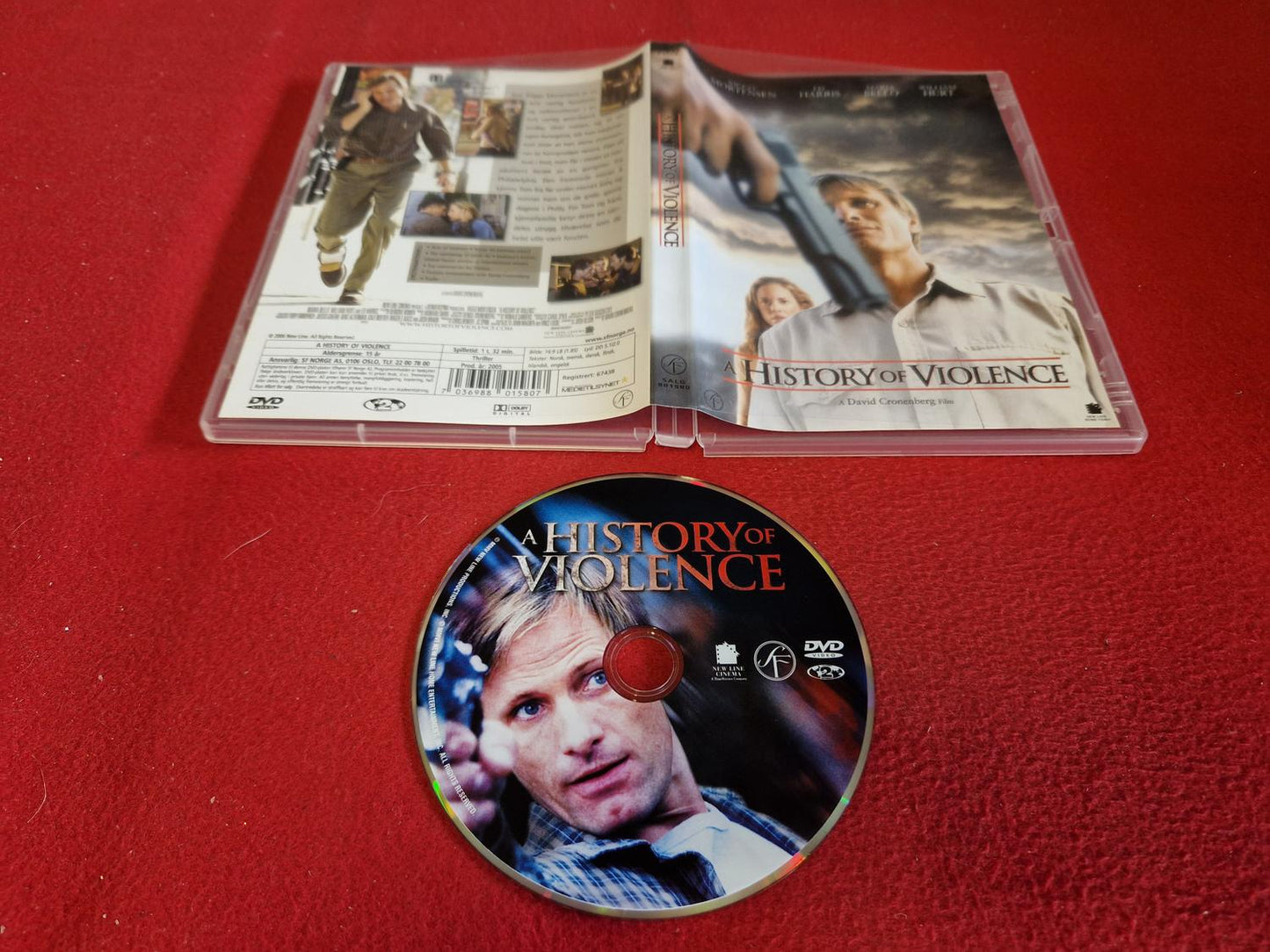 HISTORY OF VIOLENCE till DVD