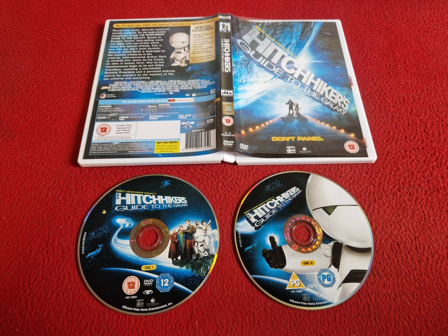 HITCHHIKER'S GUIDE TO THE GALAXY DVD