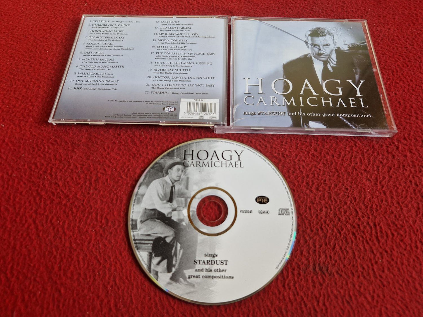 HOAGY CARMICHAEL SINGS STARDUST AND HIS OTHER GREAT COMPOSITIONS CD