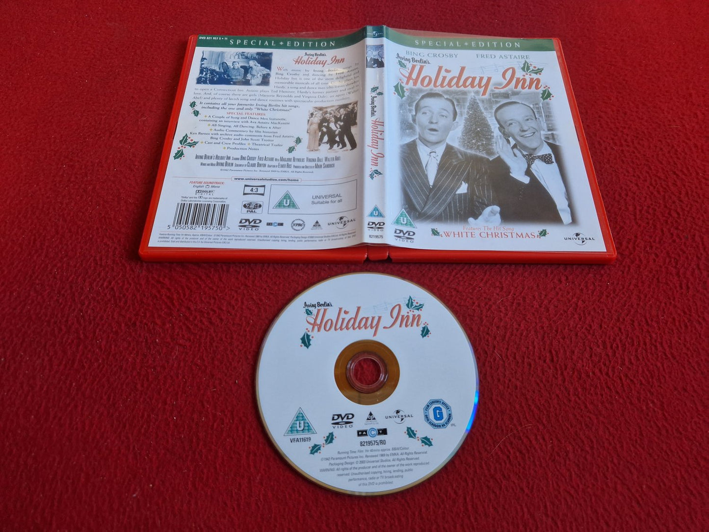 HOLIDAY INN DVD